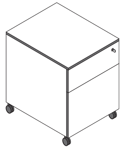 Reinhard coco Rollcontainer 2S