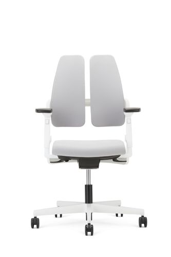 NowyStyl Xilium Duo Back Swivel Chair UPH/P - White Edition