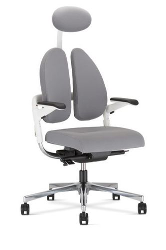 NowyStyl Xenium Swivel Chair Duo-Back White Edition