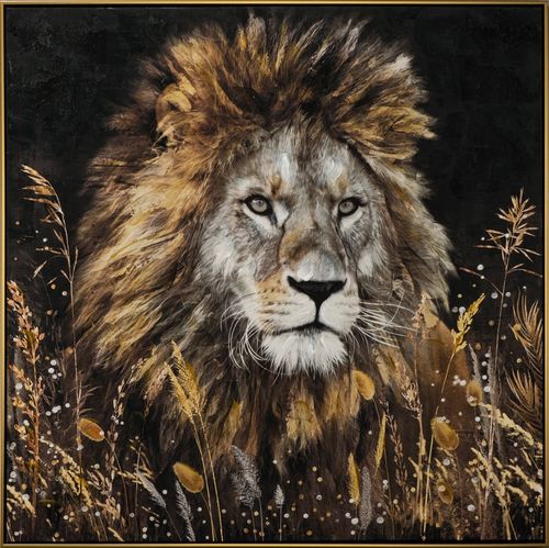Art Canvas Chronicles "König der Löwen" Acryl Gemälde
